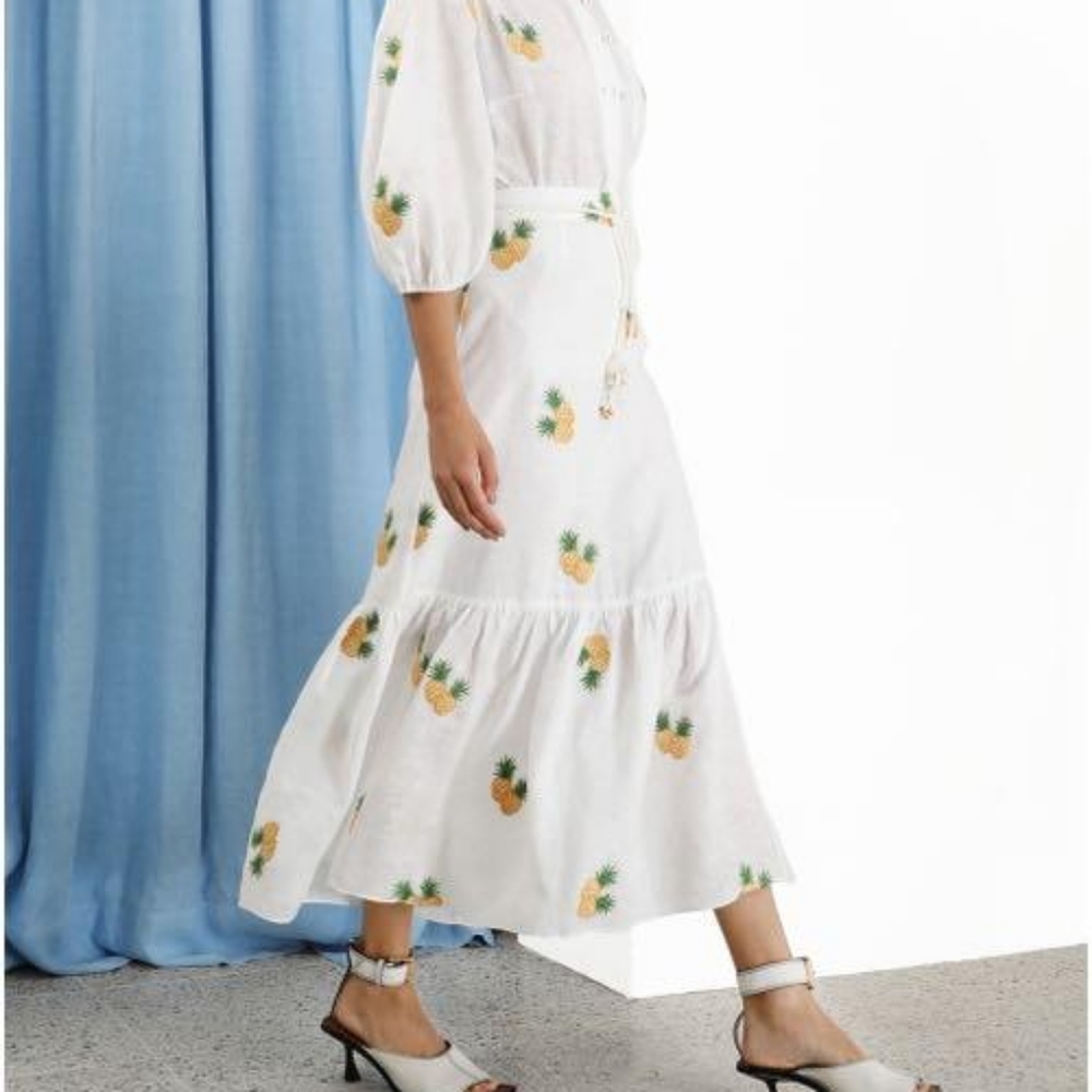 Zimmermann Pineapple Embroidery Co-ord Set (can be sold separately)